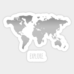 Explore Sticker